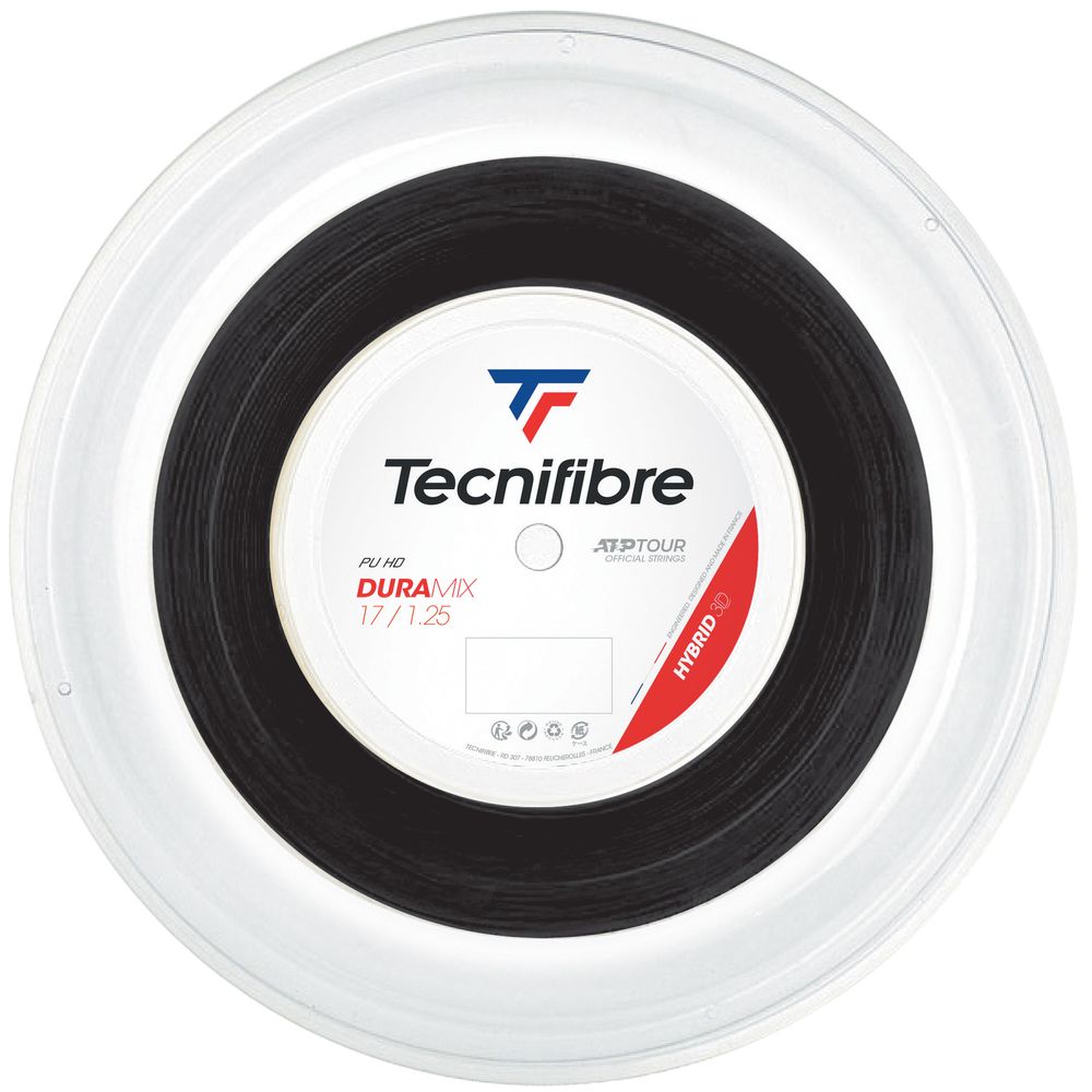 【全品10％OFFクーポン▼】テクニファイバー Tecnifibre テニスガット・ストリング DURAMIX （デュラミックス） 1.25mm 200mロール TFR300 TFSR302 3