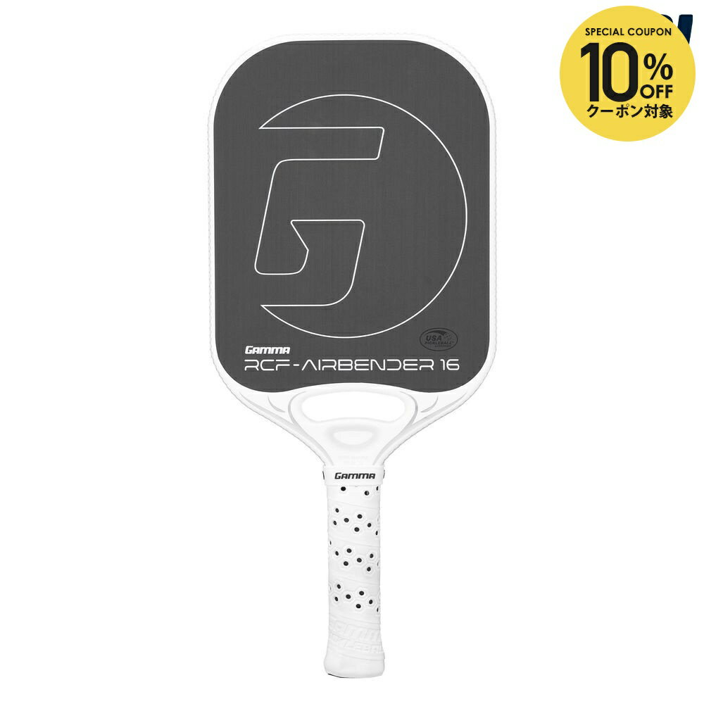 ��10��OFF�����ݥ��оݡۥ���� GAMMA �ԥå���ܡ���ѥɥ� PICKLEBALL PADDLE RCF AIRBENDER 16 1E805701