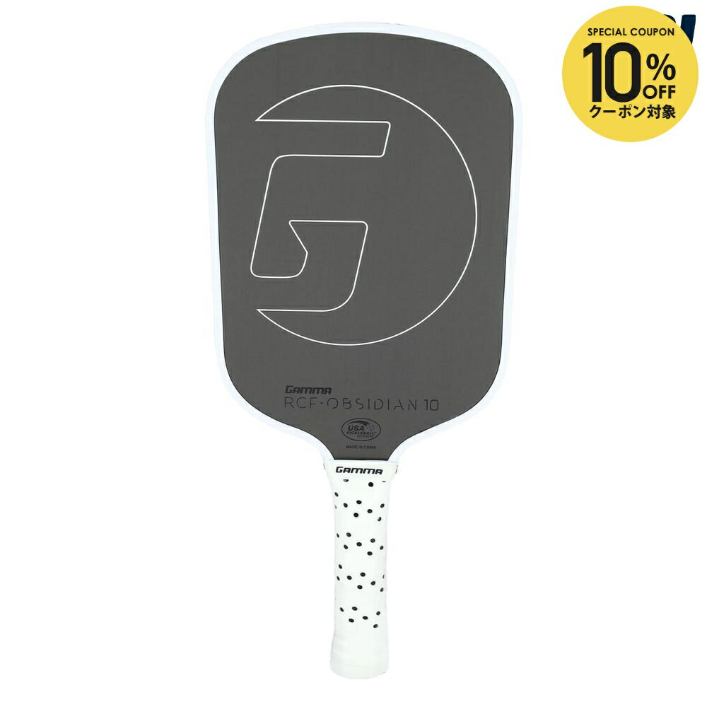 【10％OFFクーポン対象】ガンマ GAMMA ピックルボールパドル PICKLEBALL PADDLE RCF OBSIDIAN 10 1E805702