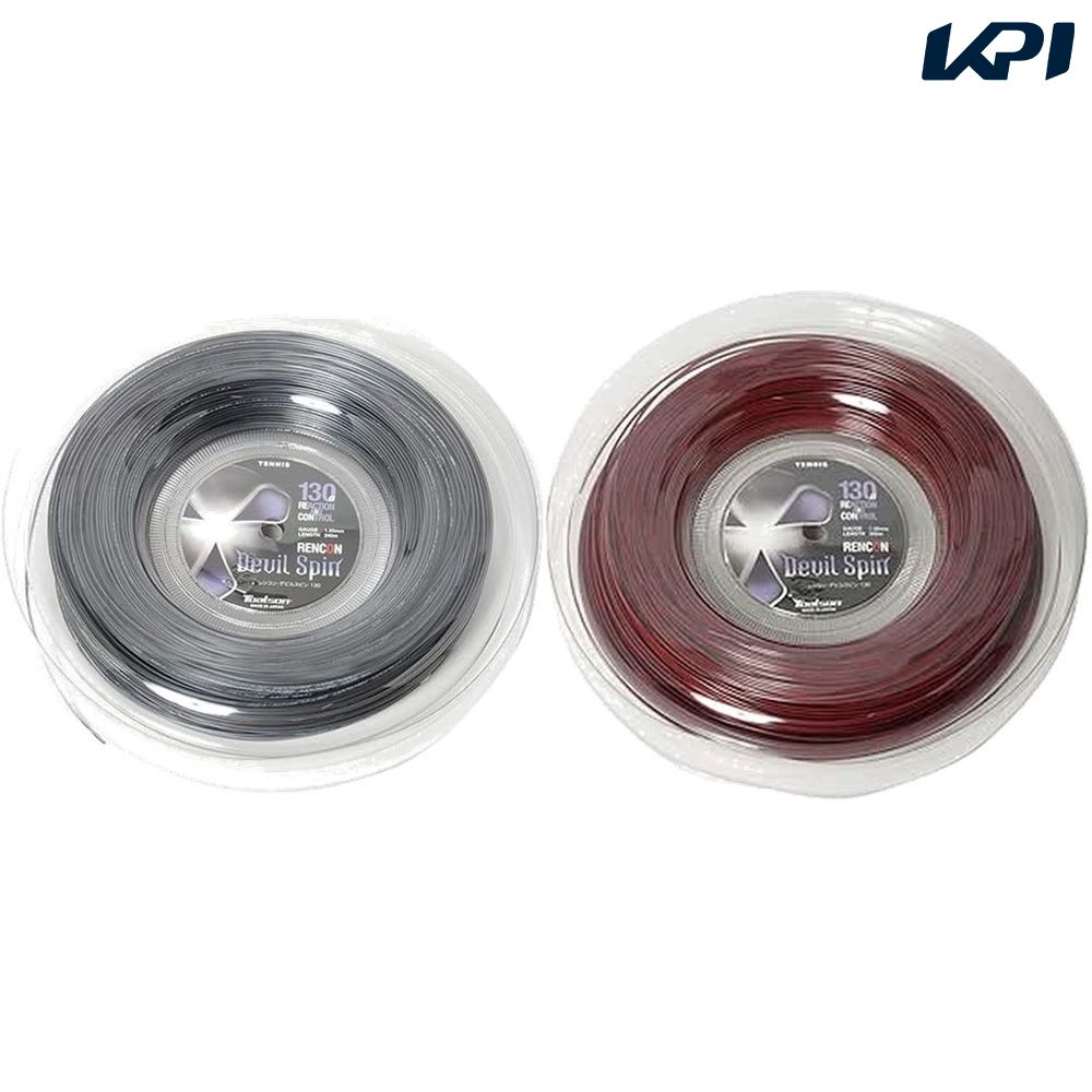 【10%OFFクーポン対象】トアルソン TOALSON テニスガット・ストリング デビルスピン130 240M 7353012