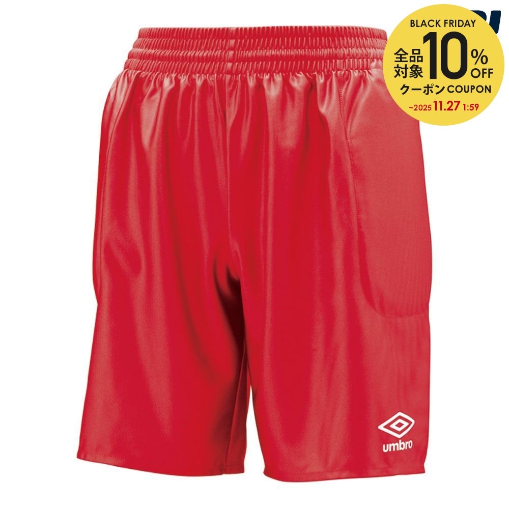 【10%OFFクーポン対象】アンブロ UMBRO サッカーウェア ユニセックス GK　パンツ UAS6700GP-MRED 2018FW