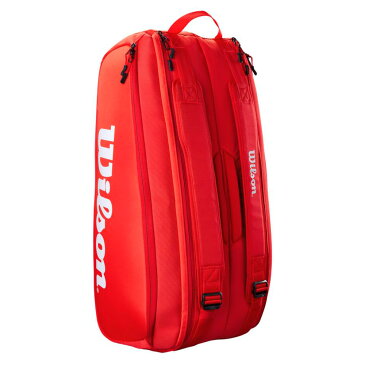 【10%OFFクーポン対象〜7/30】ウイルソン Wilson テニスバッグ・ケース SUPER TOUR 9PK 9本収納可能 スーパーツアー ラケットバッグ WR8010501001