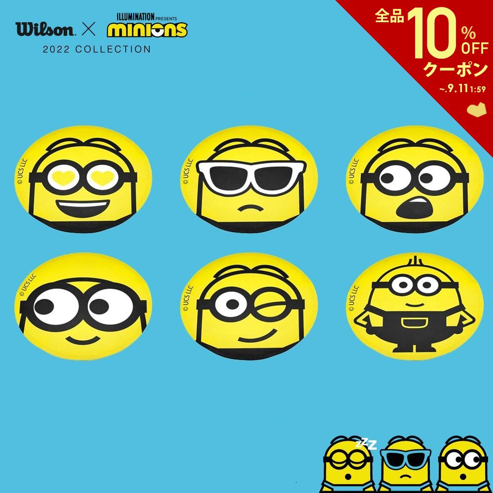 10OFFݥ󢧡֤ۡбץ륽 Wilson ƥ˥ MINIONS MARKER SPOTS ߥ˥ ޡݥå WR8414001001¨в١