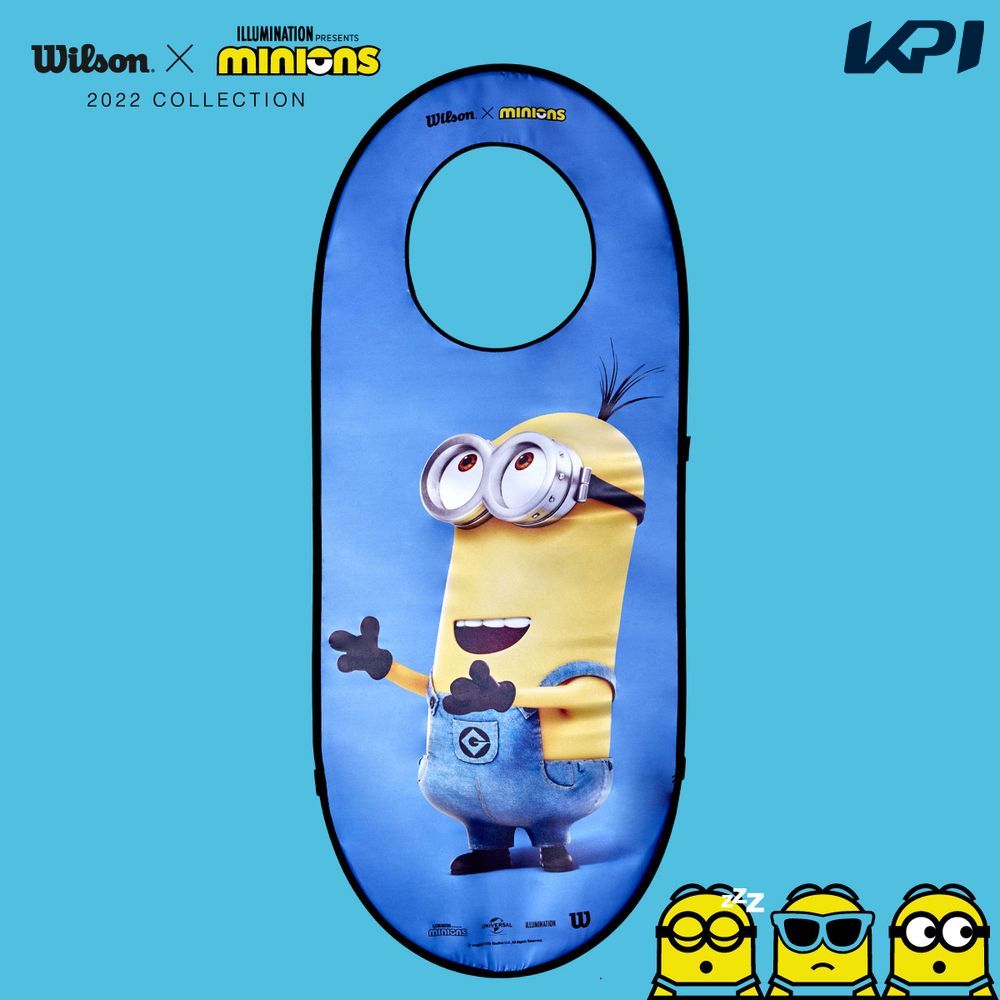 「あす楽対応」ウイルソン Wilson テニスコート用品 MINIONS POP UP TARGET ミニオンズ ポップアップターゲット WR8415001001 『即日出荷』