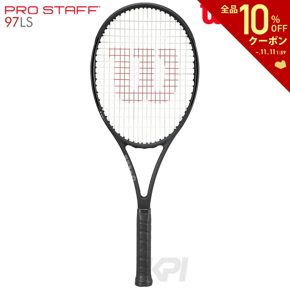 【全品10％OFFクーポン】」Wilson（ウイルソン)「PRO STAFF 97LS（プロスタッフ97LS） WRT731710」硬式テニスラケット(スマートテニスセンサー対応）【KPI】