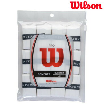 【最大2000円クーポン▼マラソン限定】「あす楽対応」Wilson（ウイルソン）「プロ・オーバーグリップ(12本入り)PRO OVERGRIP 12PK WRZ4022」オーバーグリップテープ[ネコポス可]『即日出荷』