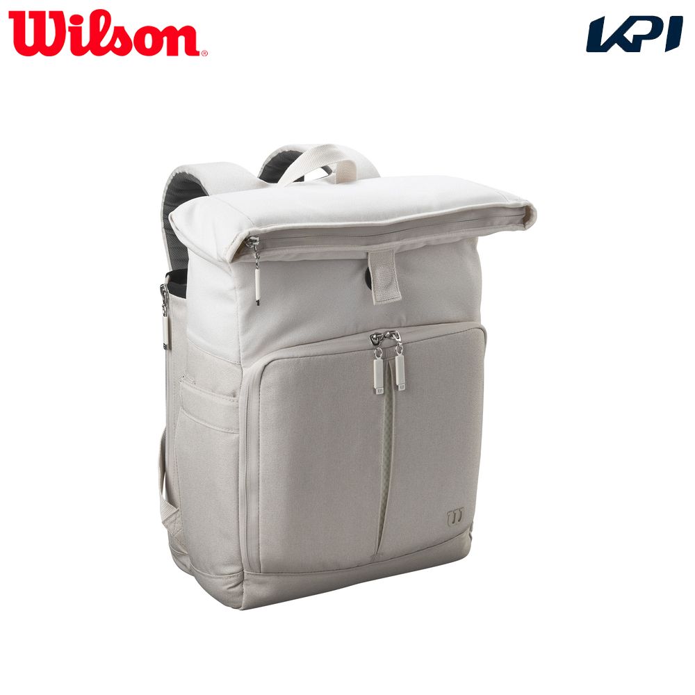 バッグ 「あす楽対応」ウイルソン Wilson テニスバッグ・ケース LIFESTYLE BACKPACK 2024 ライフスタイル バックパック クリーム WR8030602001『即日出荷』