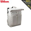 【全品10％OFFクーポン▼】「あす楽対応」ウイルソン Wilson テニスバッグ ケース LIFESTYLE BACKPACK 2024 ライフスタイル バックパック クリーム WR8030602001『即日出荷』