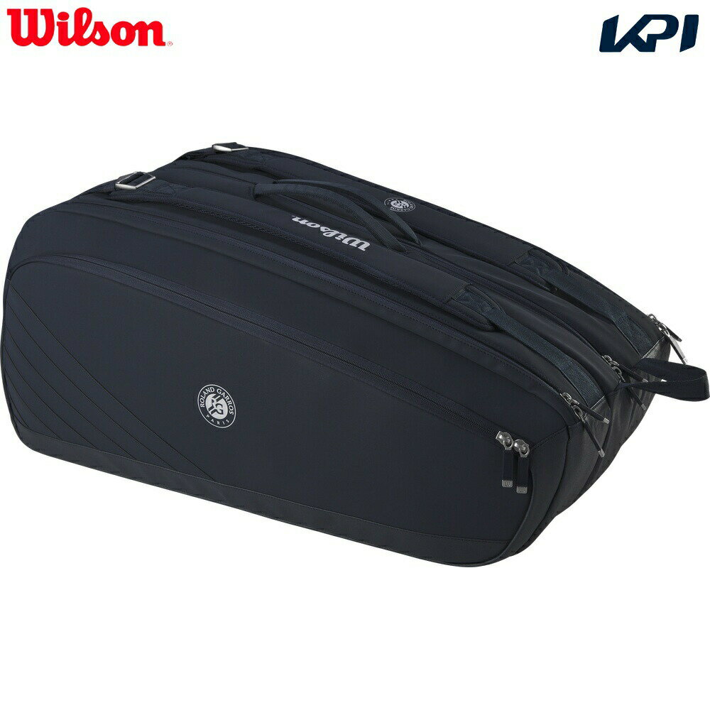 【10％OFFクーポン対象】『即日出荷』ウイルソン Wilson テニスバッグ・ケース ROLAND ...