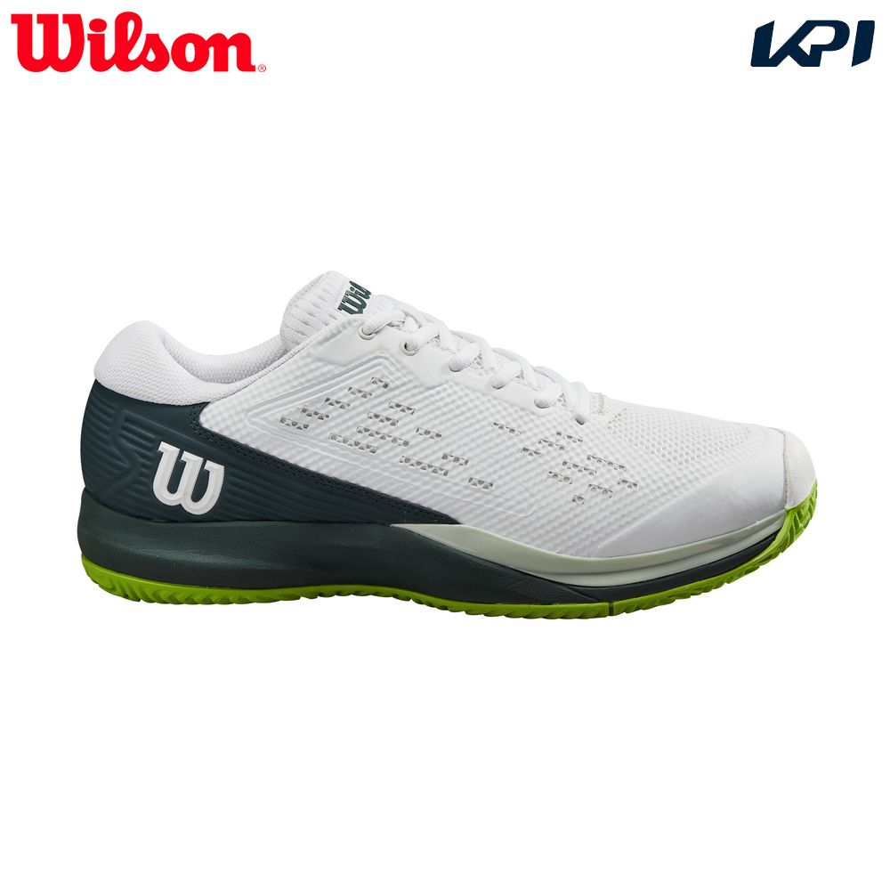 10OFFݥ󢧡֤ۡбץ륽 Wilson ƥ˥塼  Rush Pro ACE AC åץ White Ponderosa JasmineGreen WRS331900¨в١