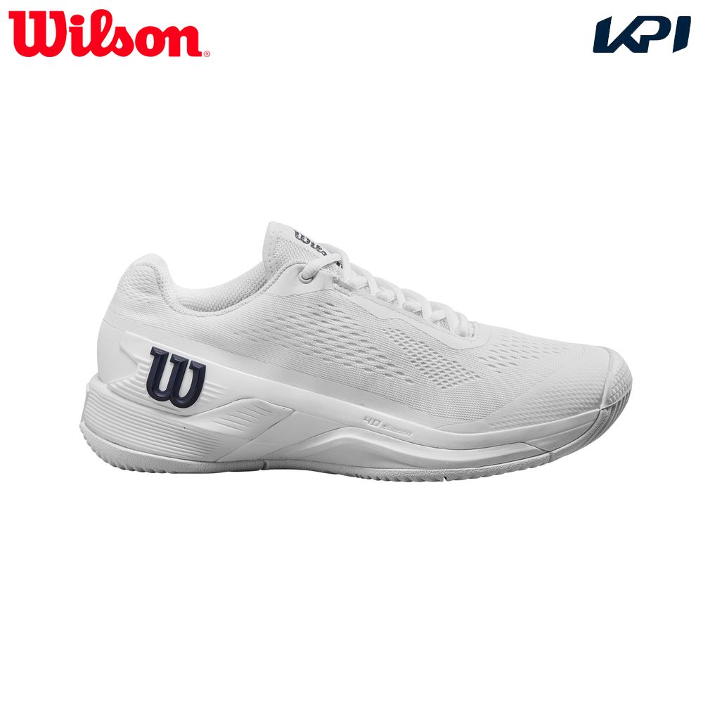 10OFFݥ󢧡֤ۡбץ륽 Wilson ƥ˥塼 ǥ RUSH PRO 4.0 W Wh/Wh/Navy åץ 4.0 WRS332660 2024SS¨в١