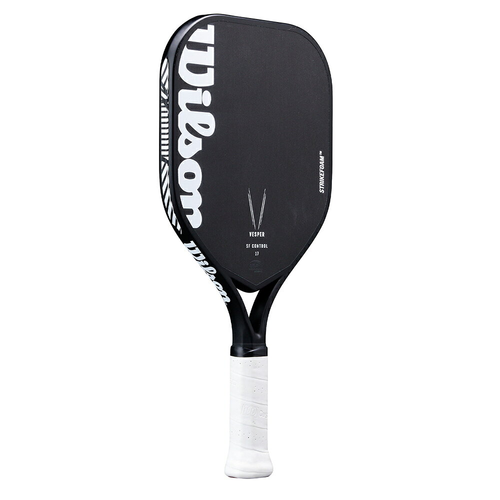 KPIの【10％OFFクーポン対象】ウイルソン Wilson ピックルボールパドル ヴェスパーSF コントロール 17 VESPER SF CONTROL 17 WR213611U｜アングル2