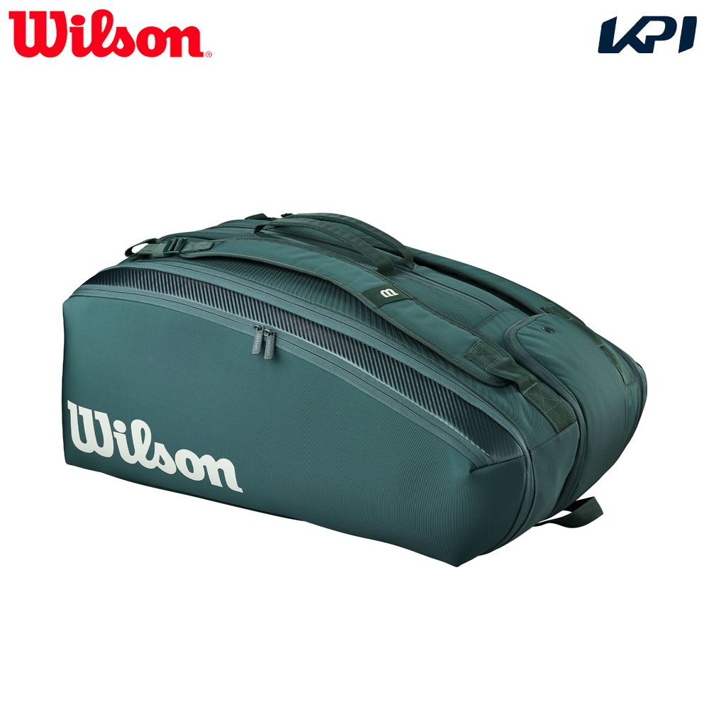 ウイルソン Wilson テニスバッグ・ケース BLADE V10 15PK RACKET BAG Green ブレード ラケットバッグ WR8056201001