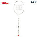 【全品10％OFFクーポン▼】「あす楽対応」ウイルソン Wilson バドミントン バドミントンラケット EXCALIBUR XS-7 WH エクスカリバー XS-7 WH WR106211S フレームのみ『即日出荷』