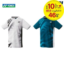 【全品10％OFFクーポン▼】ヨネックス YONEX テニスウェア ジュニア ゲームシャツ 10566J 2024SS