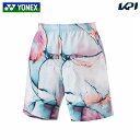 【全品10％OFFクーポン▼】ヨネックス YONEX テニスウェア メンズ ハーフパンツ 15184 2024SS