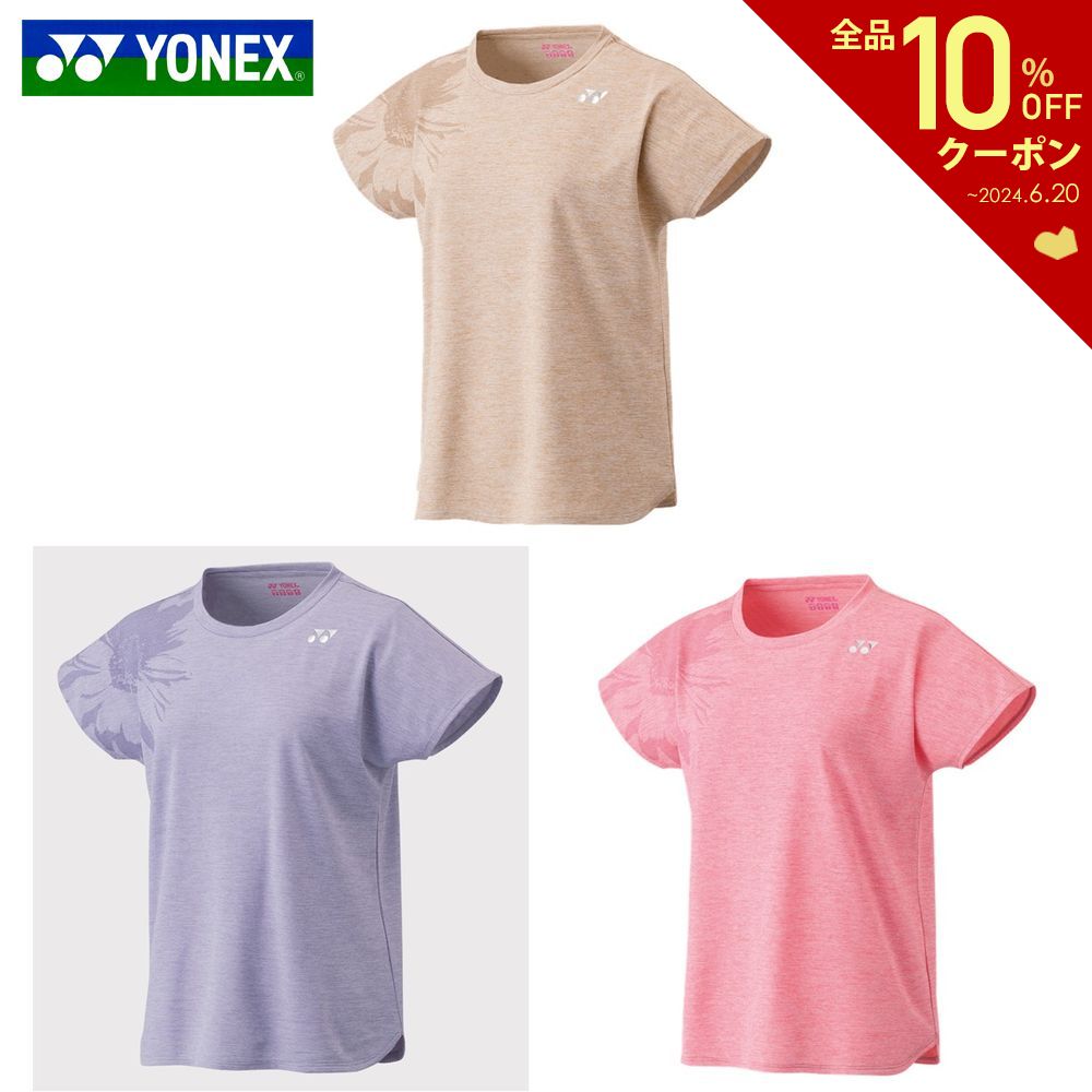 ヨネックス YONEX テニスウェア レディース Beauty＆Bloom ウィメンズロングスリーブTシャツ 16707 2024SS