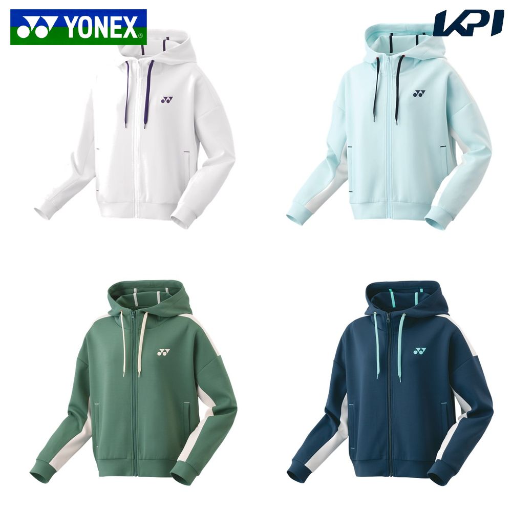 【全品10％OFFクーポン▼】ヨネックス YONEX テニスウェア レディース スウェットパーカー 57080 2024SS