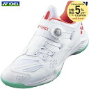 【5%OFFクーポン対象】ヨネックス YONEX バドミントンシューズ ユニセックス POWER CUSHION 88 DIAL WIDE パワークッション88...