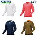 ヨネックス YONEX テニスウェア レディース ゲームシャツ(ロングスリーブ) 20840 2025SS