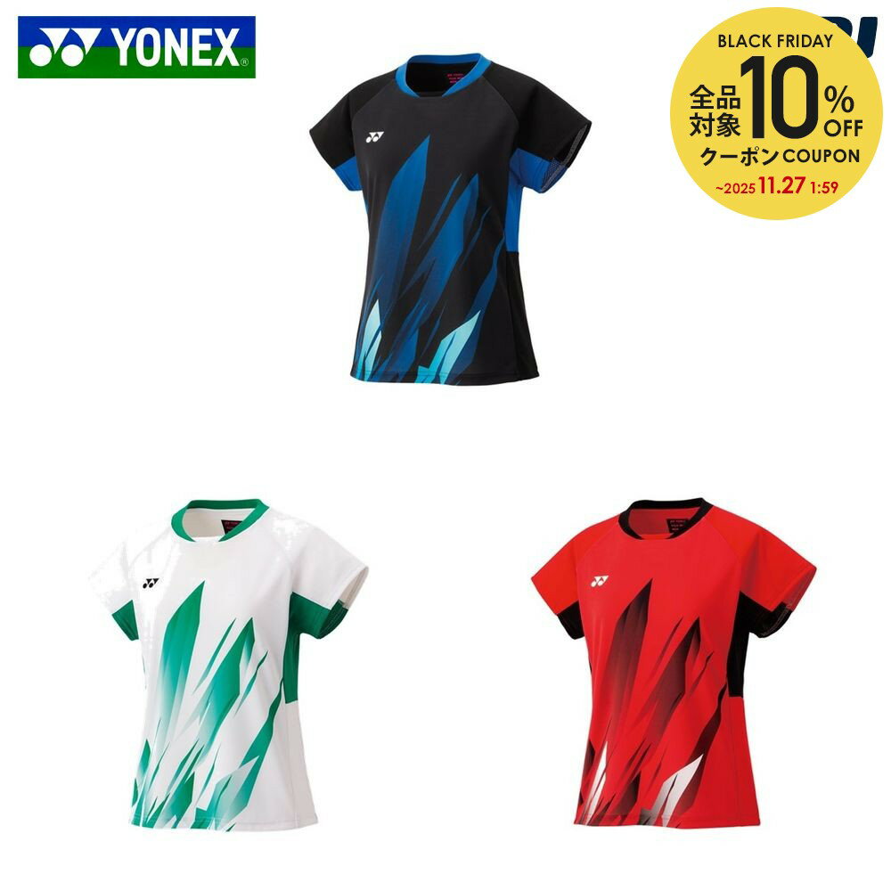 ヨネックス YONEX ソフトテニスウェア レディース ゲームシャツ 20885 2025SS