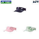 ヨネックス YONEX テニスキャップ・バイザー レディース ウィメンズサンバイザー 40120