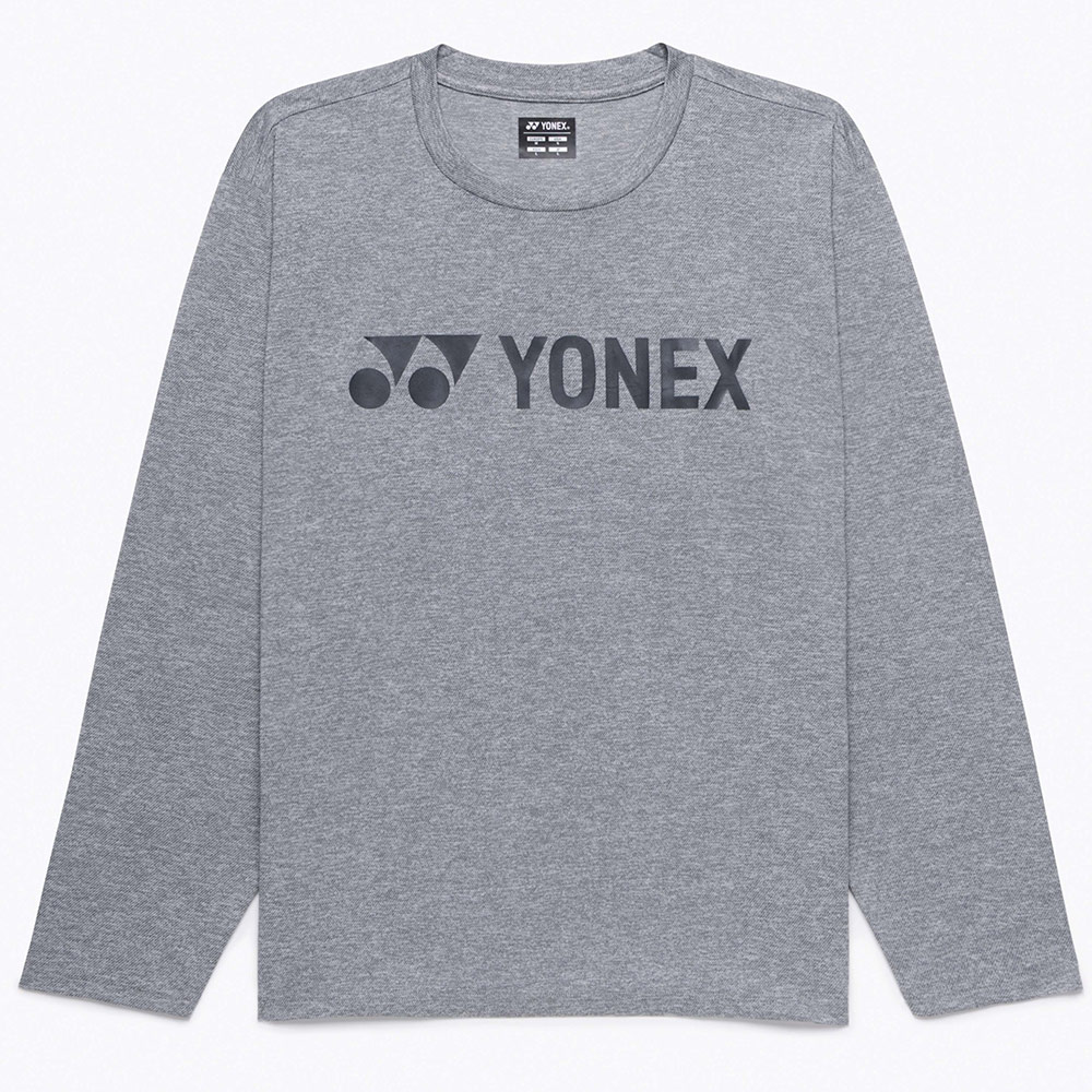YONEX ソフトテニス ロンＴ グレー Lサイズ 楽天市場】yonex ロングスリーブtシャツ（カラーグレー）（スポーツ