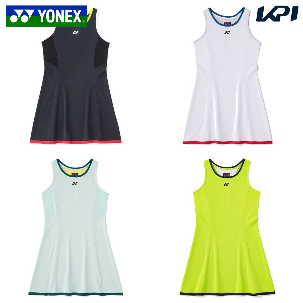 【5%OFFクーポン対象】ヨネックス YONEX テニスウェア レディース ウィメンズワンピース 20938 2026SS...