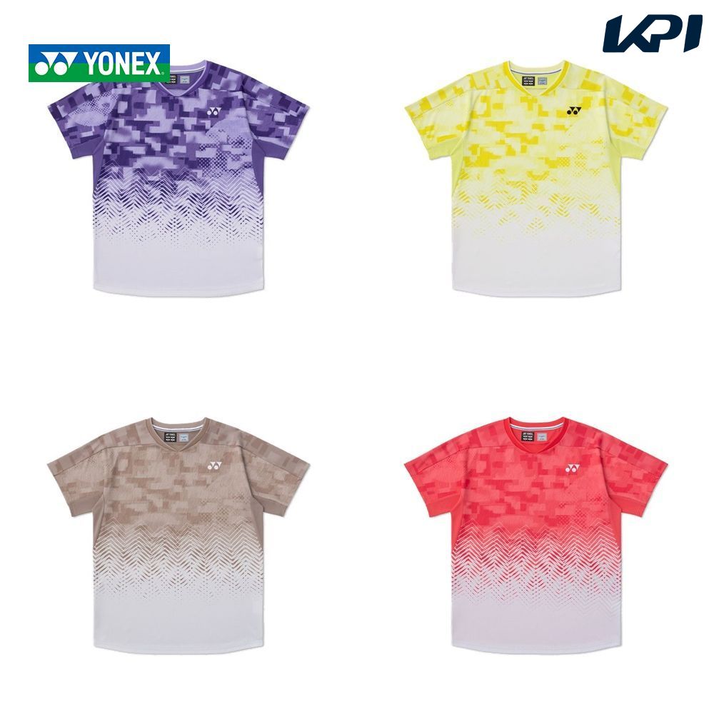 【5％OFFクーポン対象】ヨネックス YONEX テニス バドミントン ウェア メンズ メンズゲームシャツ（フィットスタイル） 10756 2026FW 8月下旬発売予定※予約