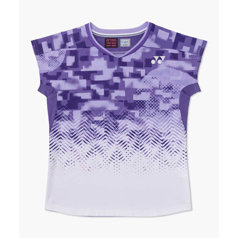 楽天市場】バドミントン ウェア（カラーパープル）（Tシャツ