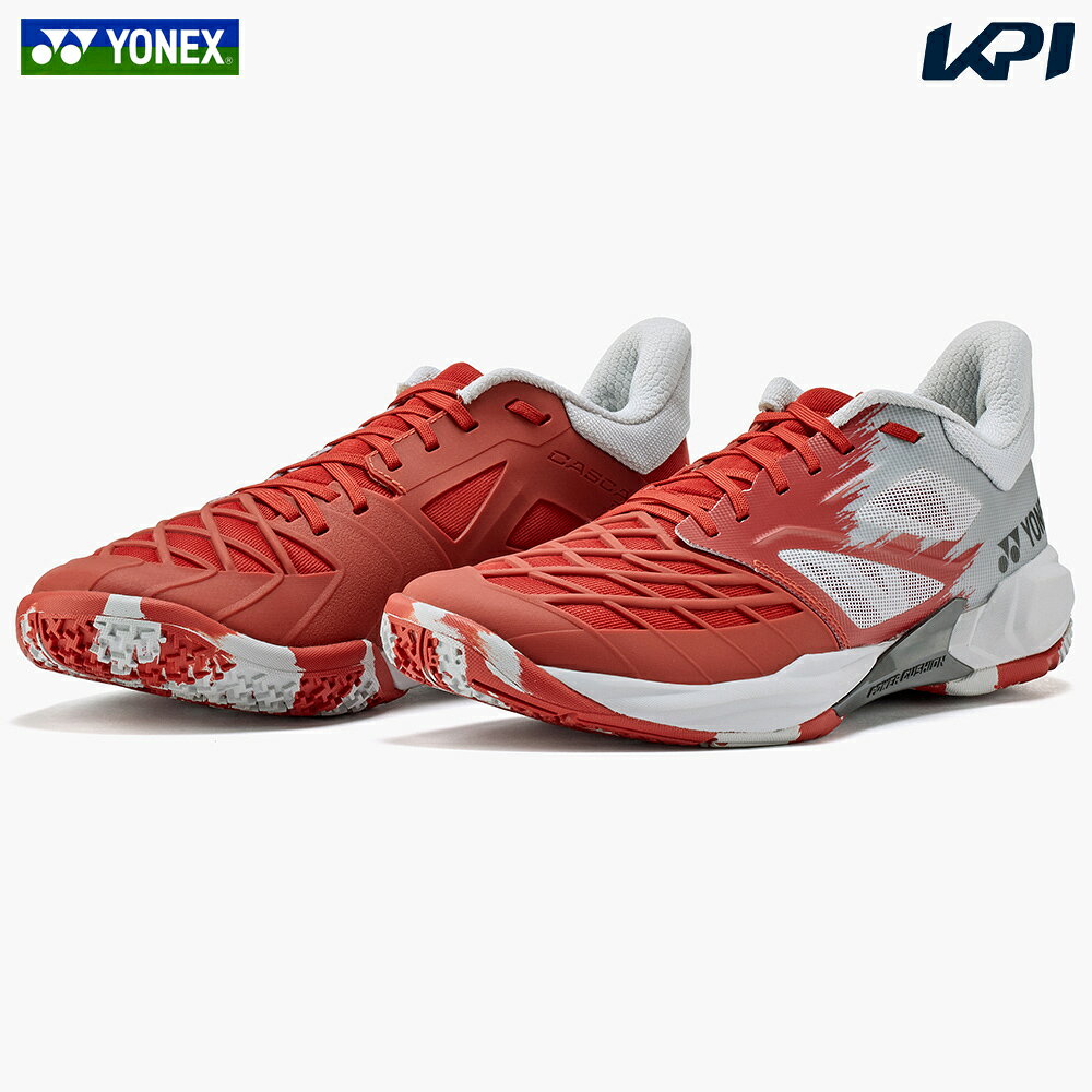 楽天市場】yonex バドミントンシューズ 赤の通販