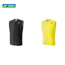 【全品10％OFFクーポン対象】ヨネックス YONEX バドミントンウェア メンズ ゲームシャツ（ノースリーブ） 10312Y 2019FW 『即日出荷』「あす楽対応」 [ポスト投函便対応]