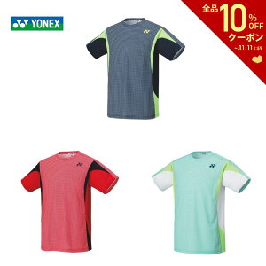 【最大4000円クーポン】【10%OFFクーポン対象 〜10/26 2時】ヨネックス YONEX テニスウェア ユニセックス ゲームシャツ（フィットスタイル） 10356 2020SS