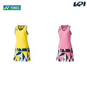 【全品10％OFFクーポン〜3/28】【365日出荷】「あす楽対応」 ヨネックス YONEX テニスウェア レディース ワンピース 20520 2020SS 『即日出荷』