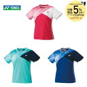 【5%OFFクーポン対象】ヨネックス YONEX テニスウェア レディース ゲームシャツ(スリム) 20735 2023SS