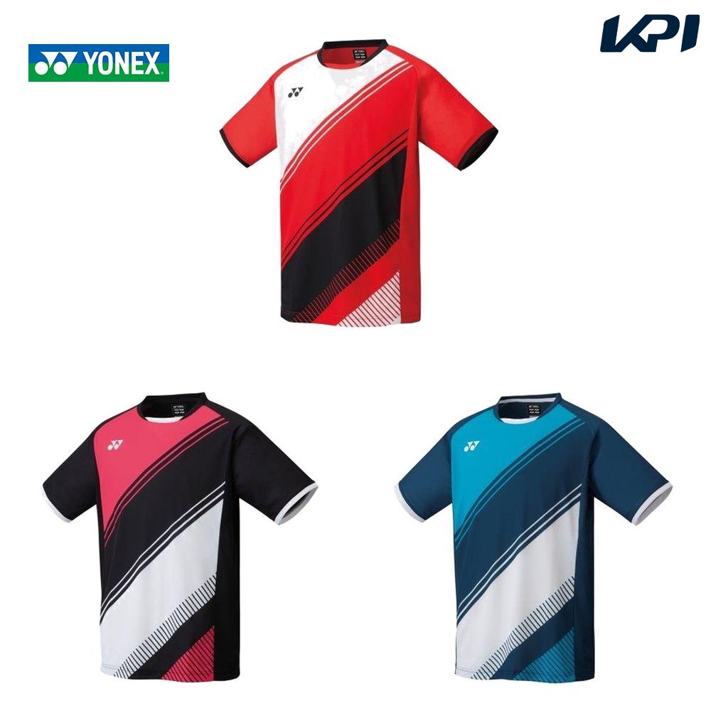 【全品10％OFFクーポン〜7/17】「あす楽対応」ヨネックス YONEX バドミントンウェア メンズ メンズゲームシャツ（フィットスタイル） 10395 2021SS 『即日出荷』