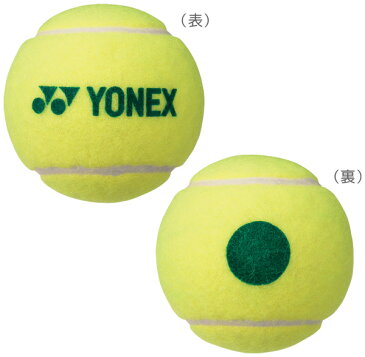 【全品10%OFFクーポン対象】YONEX（ヨネックス）「マッスルパワーボール40（STAGE1 GREEN） TMP40（12個入り）」キッズ/ジュニア用テニスボール