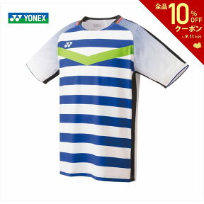 【全品10％OFFクーポン▼】「あす楽対応」ヨネックス YONEX テニスウェア メンズ ゲームシャツ 10274-207 FW 夏用 『即日出荷』