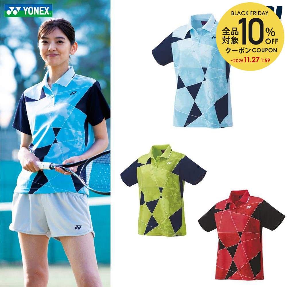 【全品10%OFFクーポン】『即日出荷』ヨネックス YONEX テニスウェア レディース ゲームシャツ 20662 2022SS 「タイムセール」