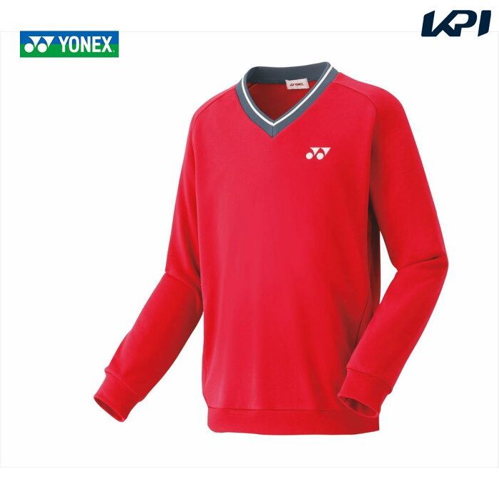 【全品10%OFFクーポン〜8/23】「あす楽対応」ヨネックス YONEX テニスウェア ジュニア 厚手トレーナー 32026J-496 FW 『即日出荷』