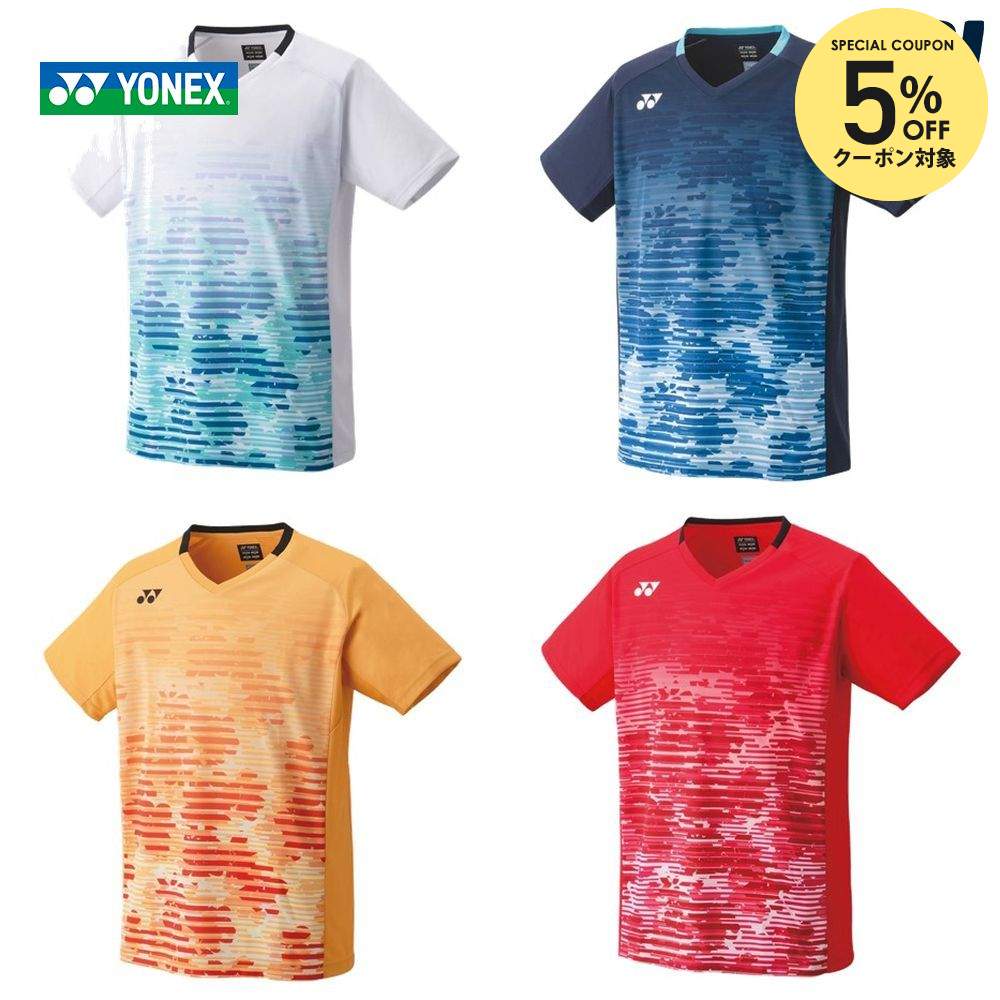 【5%OFFクーポン対象】ヨネックス YONEX テニスウェア メンズ ゲームシャツ（フィットスタイル） 10505 2023SS