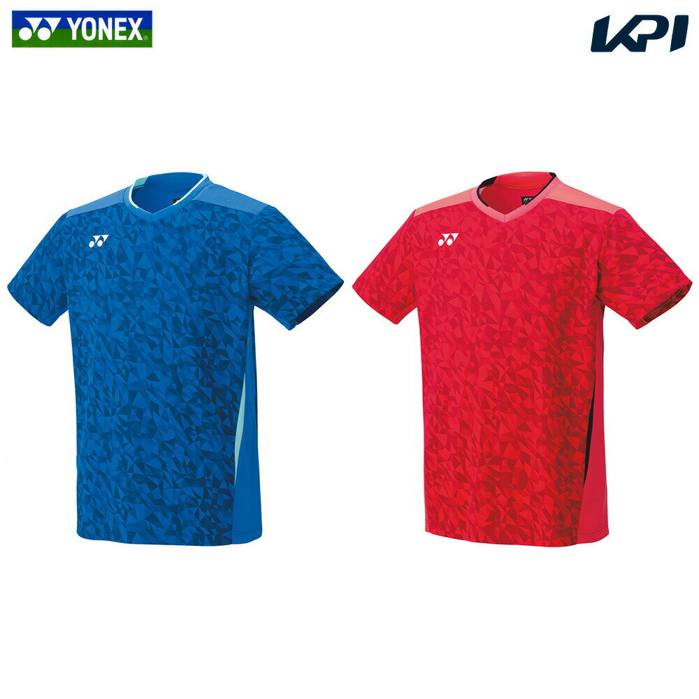 【全品10％OFFクーポン▼】ヨネックス YONEX バドミントンウェア メンズ ゲームシャツ（フィットスタイル） バドミントン日本代表チーム2023年モデル 10523 2023FW