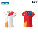 【5%OFFクーポン対象】ヨネックス YONEX テニスウェア レディース ゲームシャツ 20712 2023FW(4)