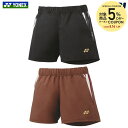【5%OFFクーポン対象】ヨネックス YONEX テニスウェア レディース ショートパンツ 25071-2023 2023FW