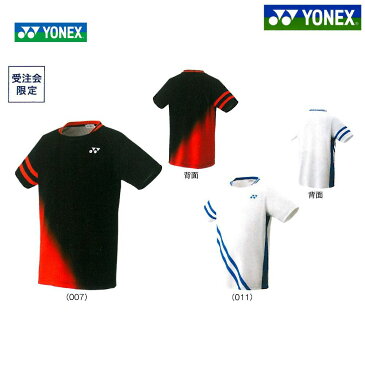 【全品10％OFFクーポン対象】「あす楽対応」ヨネックス YONEX バドミントンウェア メンズ ゲームシャツ（フィットスタイル） 数量限定 桃田賢斗選手着用モデル 10324Y 2019SS 『即日出荷』[ポスト投函便対応]