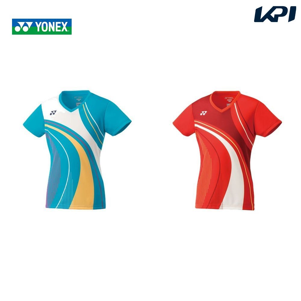 【全品10％OFFクーポン対象】ポスト投函便【送料無料】ヨネックス YONEX テニスウェア ジュニア ゲームシャツ 20472J 2019FW [ポスト投函便対応] 夏用 冷感