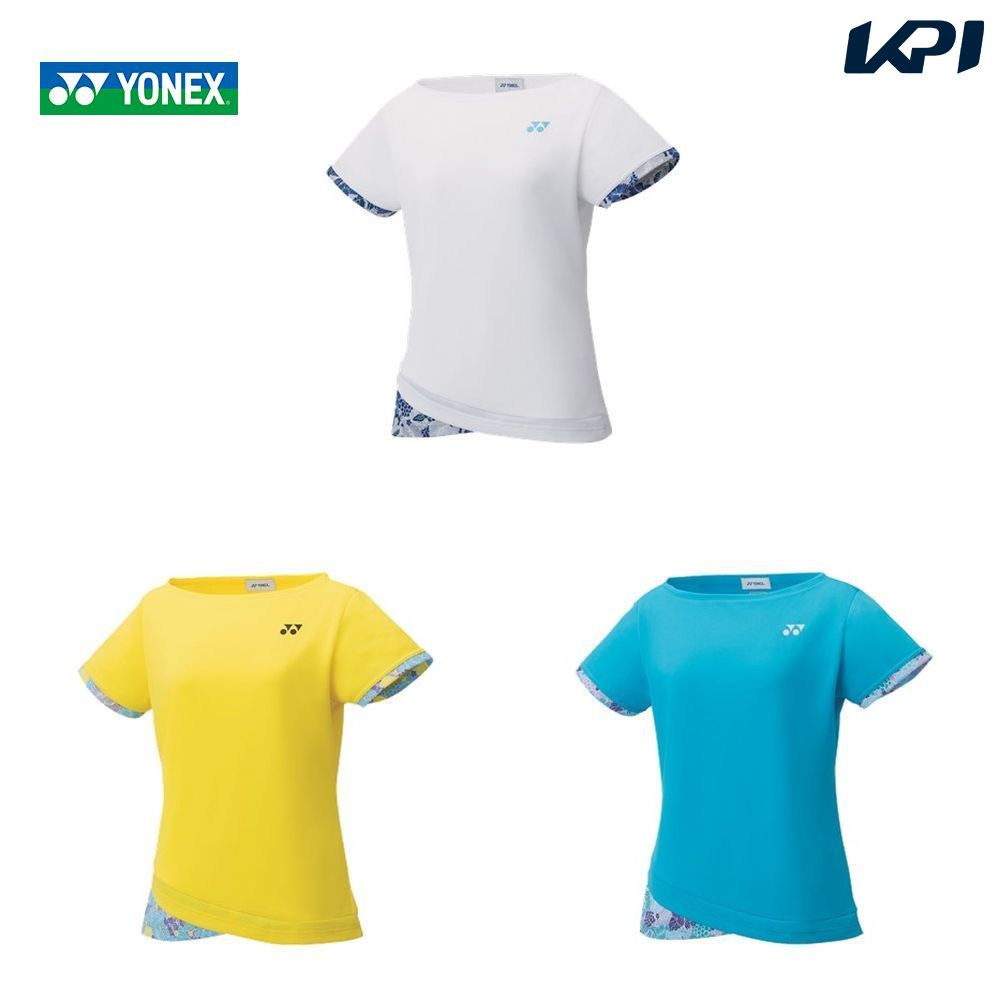 【全品10％OFFクーポン対象】ポスト投函便【送料無料】ヨネックス YONEX テニスウェア ジュニア ゲームシャツ 20502J 2019FW [ポスト投函便対応] 夏用 冷感