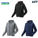 【全品10％OFFクーポン対象】ヨネックス YONEX テニスウェア ユニセックス スウェットパーカー 31035 2019FW