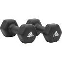 アディダス adidas 健康・ボディケアアクセサリー ダンベル(ペア) 5kg ADWT11405