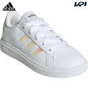 アディダス adidas テニスシューズ ジュニア グランドコート ライフスタイル レース GY2326